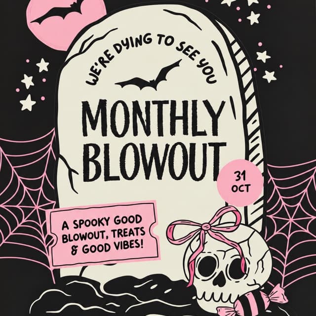 October || Blowout Club || MINI at The Color Room in Knoxvillle, TN